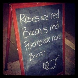 bacon poem