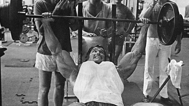 arnold bench press