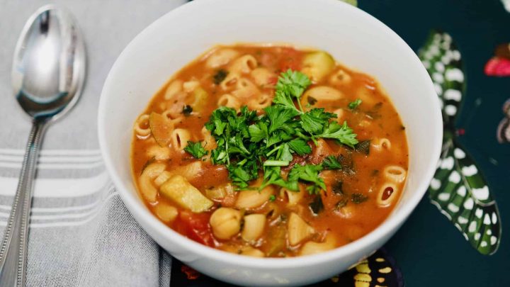 Smoky Minestrone Soup