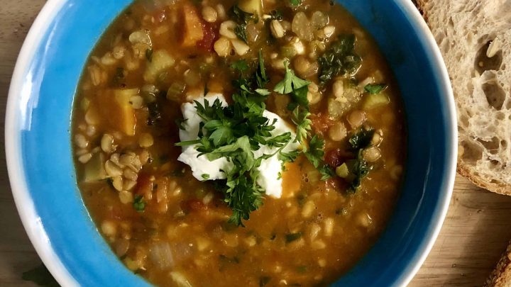 Lentil Alphabet Soup